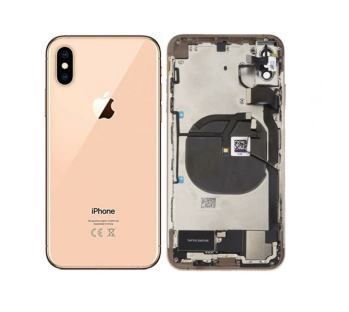 CARCASA CHASIS IPHONE XS COLOR DORADO