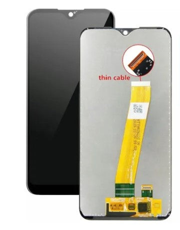 PANTALLA SAMSUNG A01 VERSION F CONECTOR PEQUEÇ?O NEGRO OEM