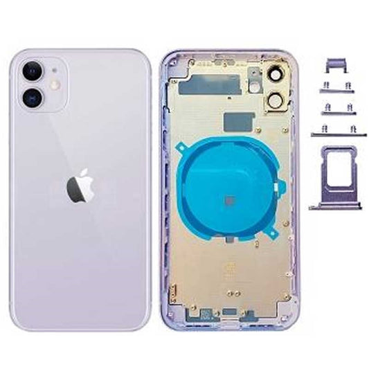 CARCASA CHASIS IPHONE 11 LILA/BLANCO