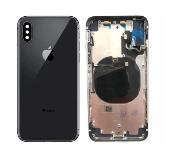 CARCASA IPHONE X COLOR NEGRO/BLANCO