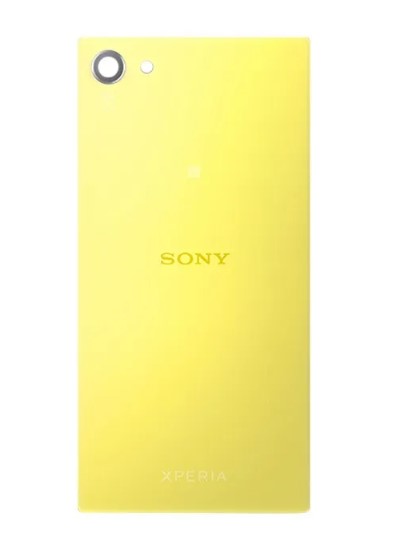 TAPA TRASERA SONY XPERIA Z5 MINI AMARILLA