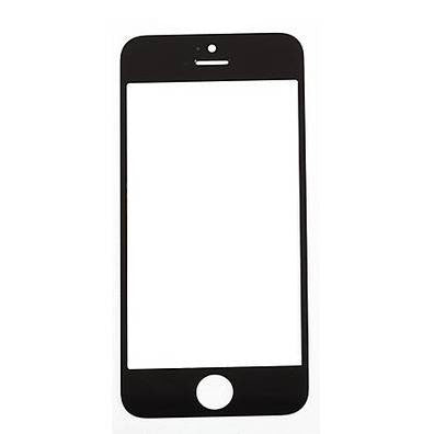 CRISTAL GLASS IPHONE 5S NEGRO