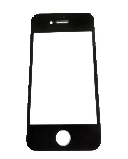 CRISTAL GLASS IPHONE 4G NEGRO