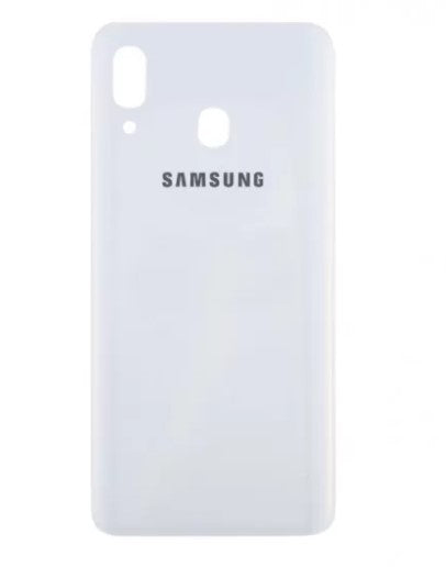 TAPA TRASERA SAMSUNG A30 BLANCO